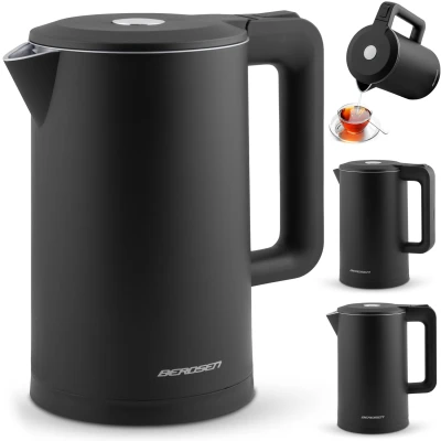 Rýchlovarná kanvica Berdsen BD-710 1,7 l, čierna