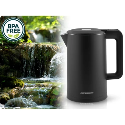 Rýchlovarná kanvica Berdsen BD-710 1,7 l, čierna