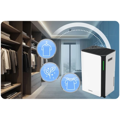 Berdsen BD-532 Kompresorový odvlhčovač 20 l/24 h, Wi-Fi, biely