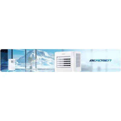 Mobilná klimatizácia Berdsen BD-580 s tesnením okien 10 000 BTU, 2 900 W, Wi-Fi, 5 v 1, biela
