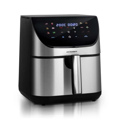Fritéza na horúci vzduch Berdsen BD-659 8 l, 1700 W, strieborná