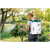 Plonos PL-603 Akumulátorový postřikovač s míchadlem 16 l, 12 V, 8 Ah, bílý
