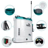 Plonos PL-603 Akumulátorový postřikovač s míchadlem 16 l, 12 V, 8 Ah, bílý