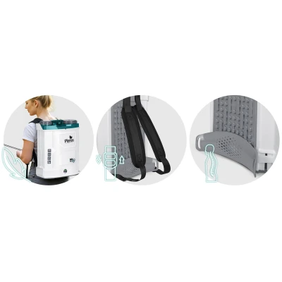 Plonos PL-603 Akumulátorový postřikovač s míchadlem 16 l, 12 V, 8 Ah, bílý