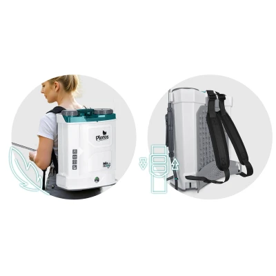Plonos PL-603 Akumulátorový postřikovač s míchadlem 16 l, 12 V, 8 Ah, bílý