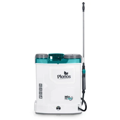 Plonos PL-603 Akumulátorový postřikovač s míchadlem 16 l, 12 V, 8 Ah, bílý