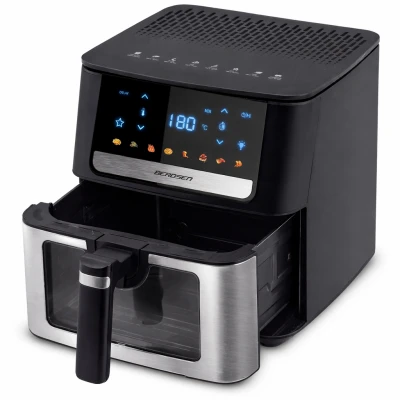 Fritéza na horúci vzduch Berdsen BD-655 6,5 l, 1700 W, čierna