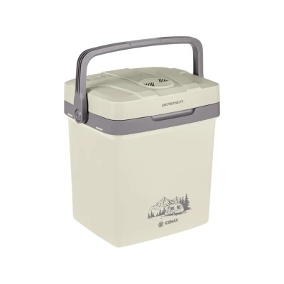 Berdsen 3831 Přenosná autochladnička Icemax ECO 26 l, krémová