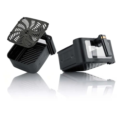 Fritéza na horúci vzduch Berdsen BD-655 6,5 l, 1700 W, čierna a zlatá