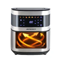 Fritéza na horúci vzduch Berdsen BD-656 9,1 l, 1700 W, strieborná
