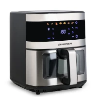 Fritéza na horúci vzduch Berdsen BD-656 9,1 l, 1700 W, strieborná