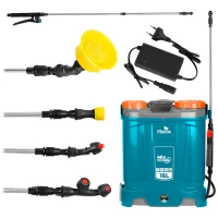 Plonos PL-604 Akumulátorový postřikovač s míchadlem 16 l, 12 V, 8 Ah, zelený