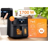 Fritéza na horúci vzduch Berdsen BD-661 8 l, 1700 W, čierna