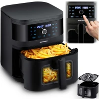 Fritéza na horúci vzduch Berdsen BD-661 8 l, 1700 W, čierna