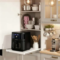 Fritéza na horúci vzduch Berdsen BD-661 8 l, 1700 W, čierna