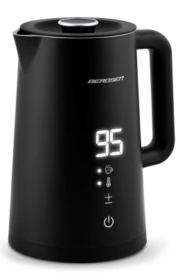 Rýchlovarná kanvica Berdsen BD-709, 1,7 l, čierna