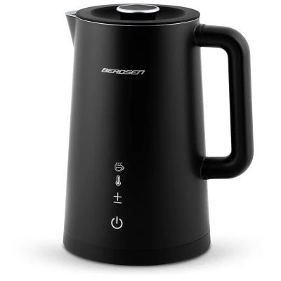 Rýchlovarná kanvica Berdsen BD-709, 1,7 l, čierna