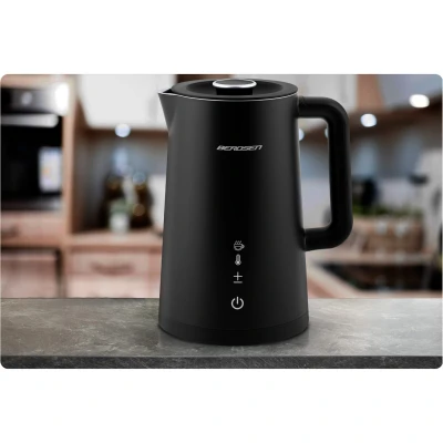 Rýchlovarná kanvica Berdsen BD-709, 1,7 l, čierna