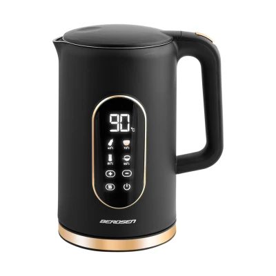 Berdsen BD-712 Rychlovarná konvice 1,7 l, černo-zlatá