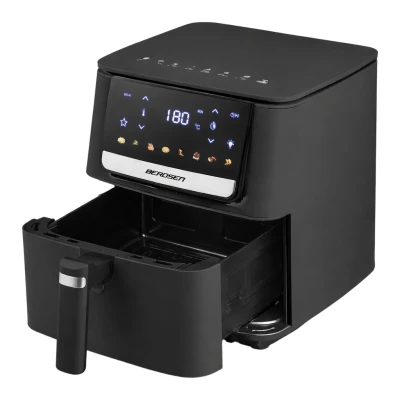 Fritéza na horúci vzduch Berdsen BD-662 6,5 l, 1700 W, čierna