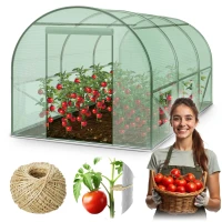 Plonos 4914-B Záhradný fóliovník 2 x 3,5 m, 140 g/m², zelený