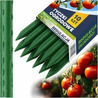 Plonos PL-940 Podporné tyče pre rastliny 150 cm, 10 ks, zelené