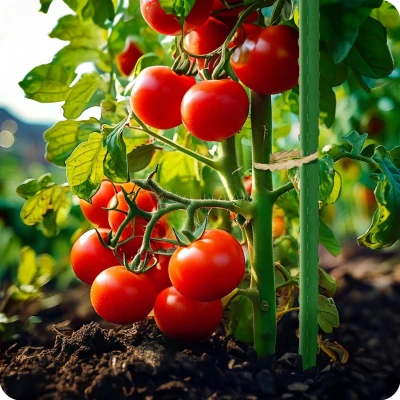 Plonos PL-940 Podporné tyče pre rastliny 150 cm, 10 ks, zelené