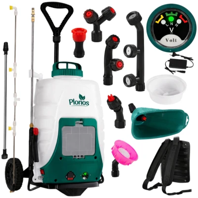 Plonos PL-601 Akumulátorový postřikovač s vozíkem 18 l, 12 V, 8 Ah
