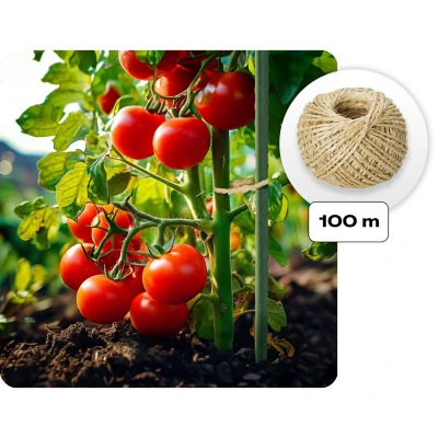 Plonos 4915-B Záhradný skleník 2 x 4,5 m, 140 g/m², zelený 