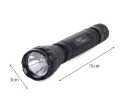 Verk 08024 LED svietidlo 10 W čierna
