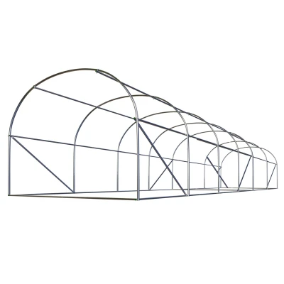 Plonos 4976-B Záhradný fóliový tunel 3 x 6 m, 140 g/m², zelený 