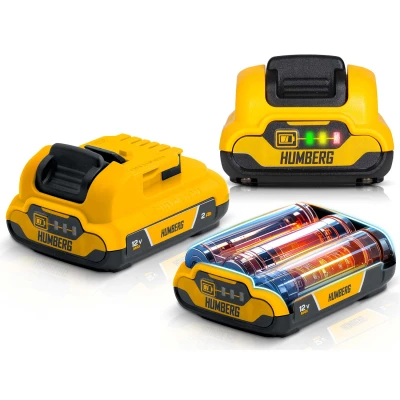 Humberg HM-171 Krížový laser v puzdre + statív, IPX54, čierny a žltý
