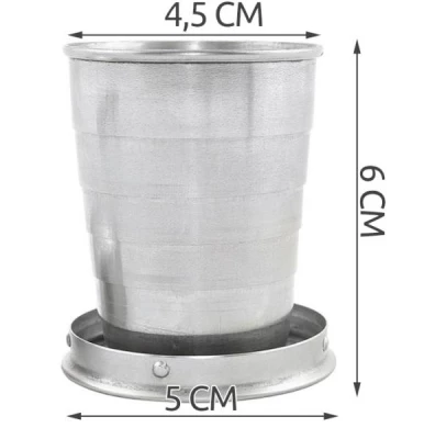 ISO 157 Skladacia pohárik 0,06 l