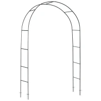 Plonos PL-990 Zahradní pergola oblouk 240 cm, černá