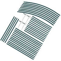 Plonos PL-990 Zahradní pergola oblouk 240 cm, černá