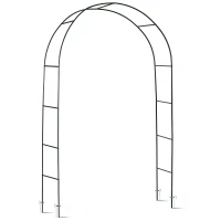 Plonos PL-990 Zahradní pergola oblouk 240 cm, černá