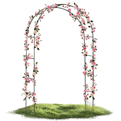 Plonos PL-990 Zahradní pergola oblouk 240 cm, černá