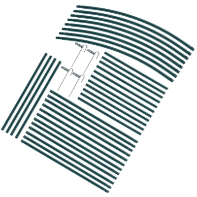 Plonos PL-990 Zahradní pergola oblouk 240 cm, černá