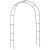 Plonos PL-990 Zahradní pergola oblouk 240 cm, černá
