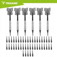 Trizand 27046 Elektronický terč na šipky s příslušenstvím 52,5 x 69 x 7 cm