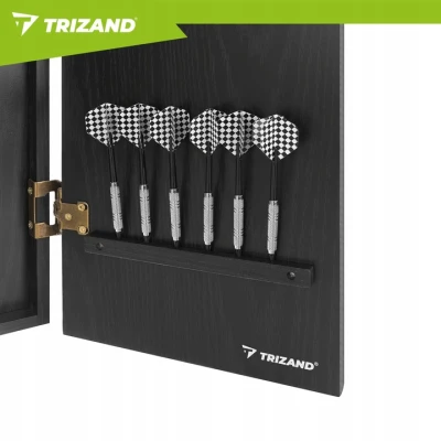 Trizand 27046 Elektronický terč na šipky s příslušenstvím 52,5 x 69 x 7 cm