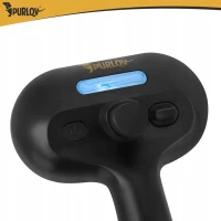 Purlov 26905 Parní kartáč pro domácí mazlíčky, černý