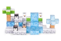 MULTISTORE HC713659 Magnetická stavebnice zima, 97 ks