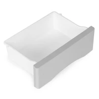 ModernHome PJJCBS0024-05A Úložný regál s 5 zásuvkami na kolečkách, 75 × 27 × 39 cm, šedý