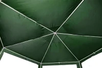MultiGarden PAW-2X2X2 Skladací záhradný altánok 2 x 2 x 2 m + 6 bočných stien, zelený