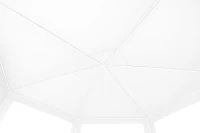 MultiGarden PAW-2X2X2 Skladací záhradný altánok 2 x 2 x 2 m + 6 bočných stien, biely