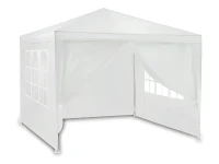 MultiGarden PAW 3X3 Skladací záhradný altánok, 3x3 m, 4 steny, biely