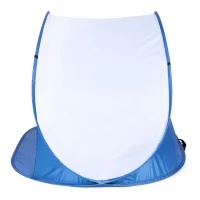 MultiGarden BT-004B PopUP plážový prístrešok, 213 × 121 × 100 cm, modrý