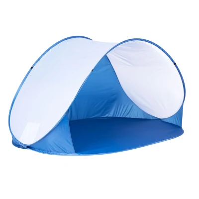 MultiGarden BT-004B PopUP plážový prístrešok, 213 × 121 × 100 cm, modrý