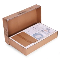 ECOTOYS 7271 Dětská dřevěná kuchyňka se zvuky, LED, troubou, pračkou a příslušenstvím